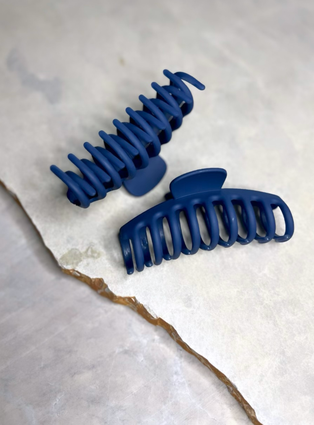 Vanessa Hair Claw - Blue