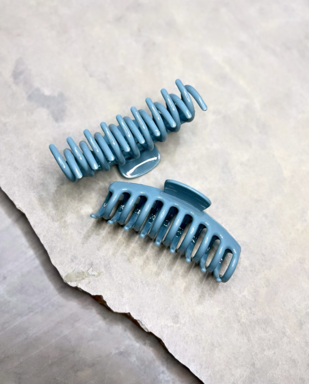 Vanessa Hair Claw - Sky Blue